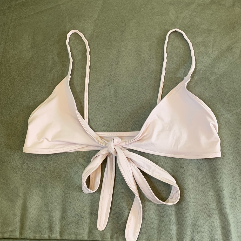 Tie Adjustable Bikini Top